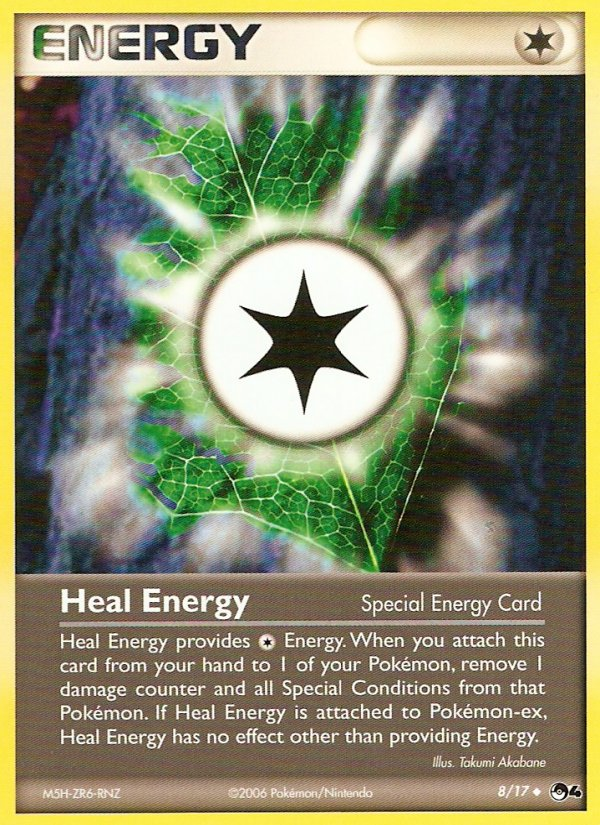 Heal Energy 8 Uncommon card from POP Series 4