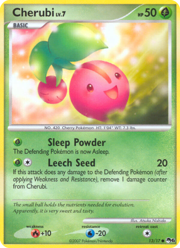 Cherubi 13/17 Common card from POP Series 6