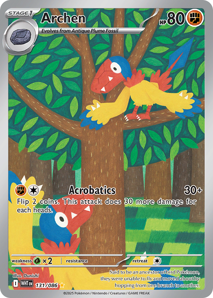 Archen 131 Uncommon card from White Flare