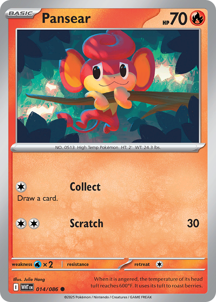 Pansear 14 Common card from White Flare