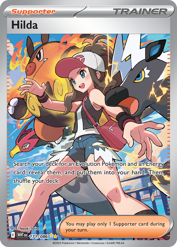 Hilda 171 Special Illustration Rare card from White Flare