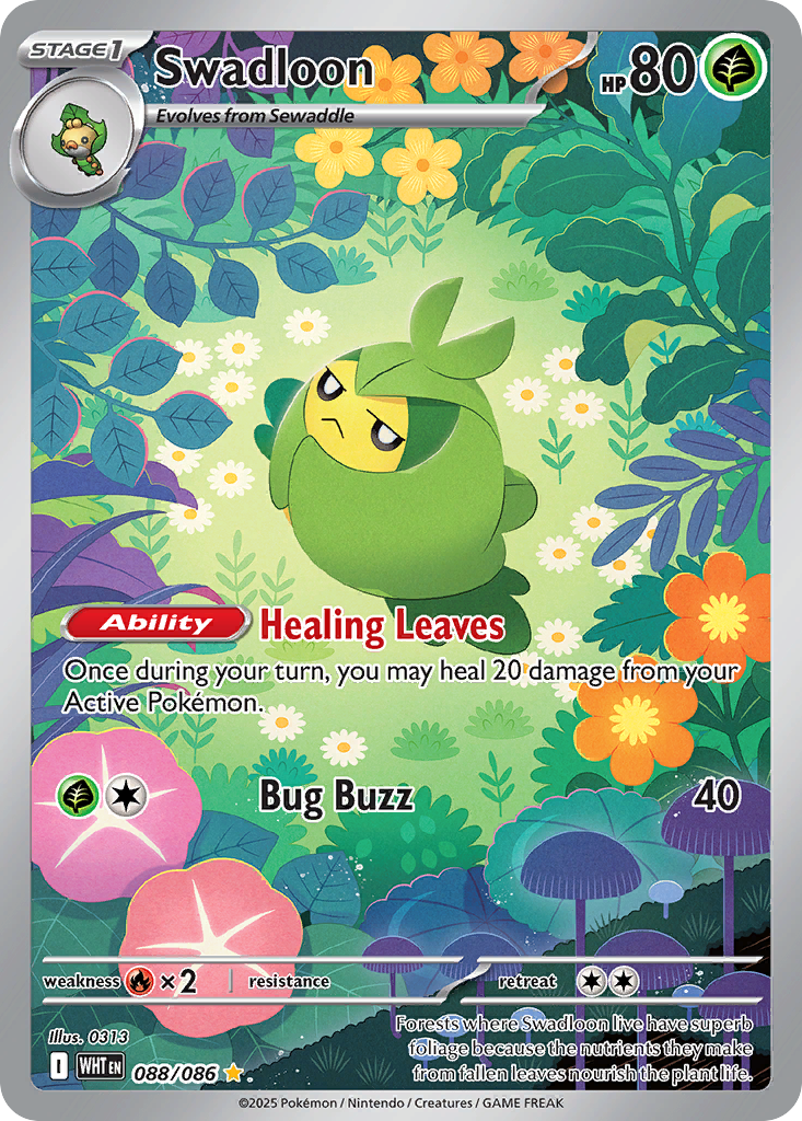 Swadloon 88 Illustration Rare card from White Flare