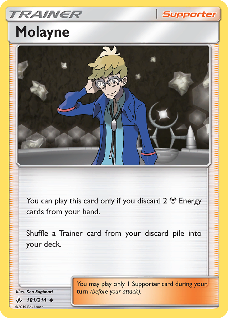 Molayne 181 Uncommon card from Unbroken Bonds