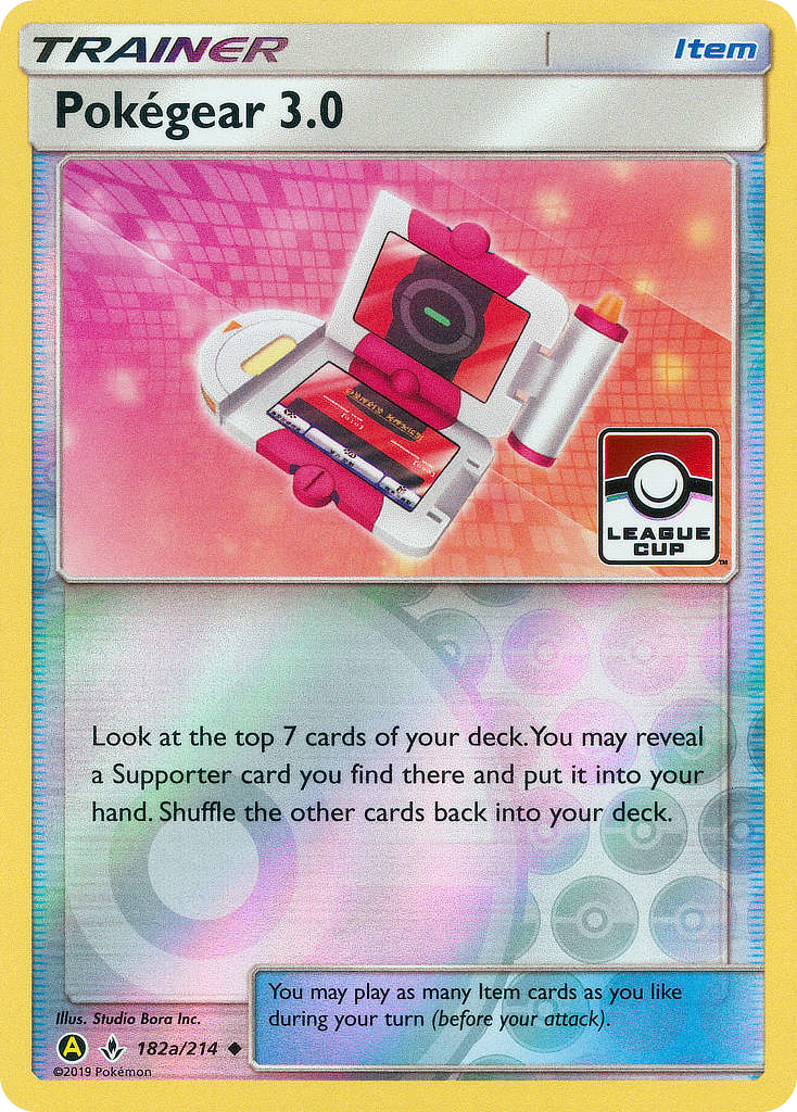 Pokégear 3.0 182a/214 Uncommon card from Unbroken Bonds