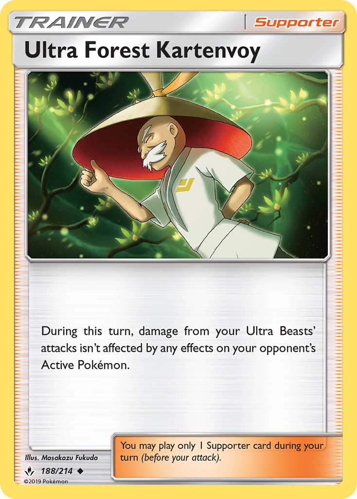 Ultra Forest Kartenvoy 188/214 Uncommon card from Unbroken Bonds