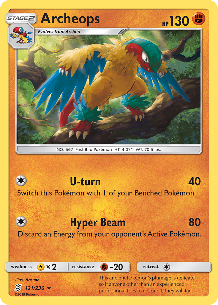 Archeops 121 Rare card from Unified Minds