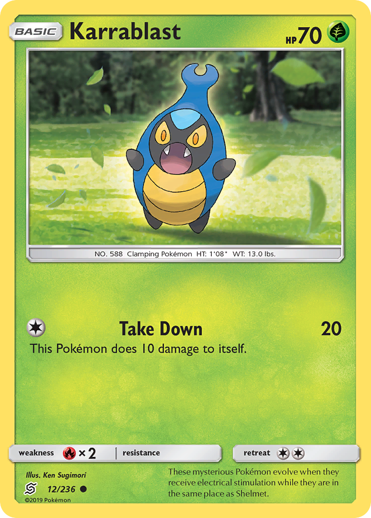 Karrablast 12/236 Common card from Unified Minds