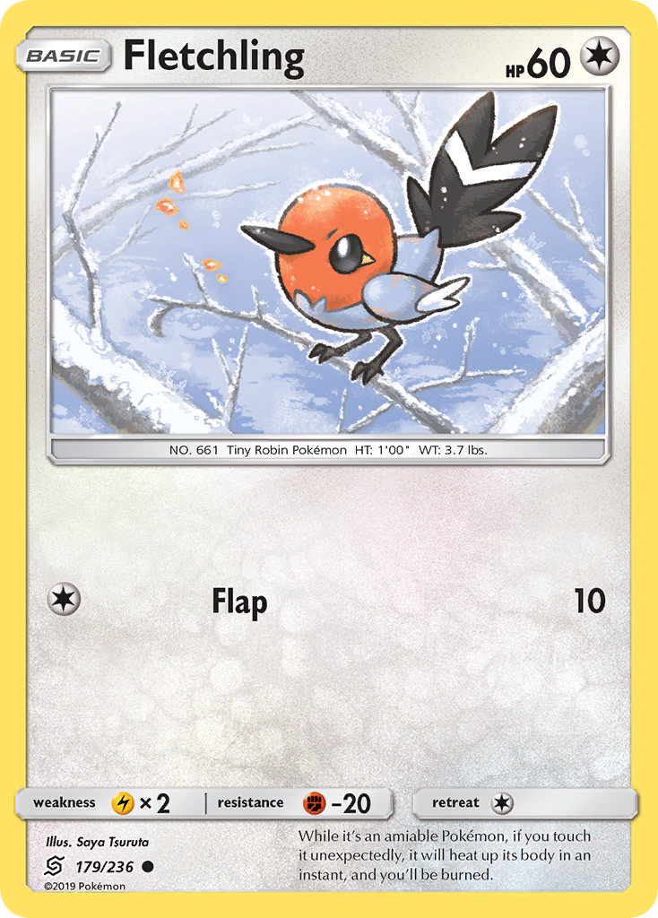 Fletchling 179/236 Common card from Unified Minds