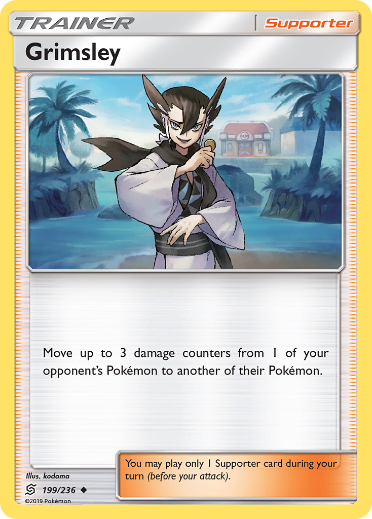 Grimsley 199 Uncommon card from Unified Minds