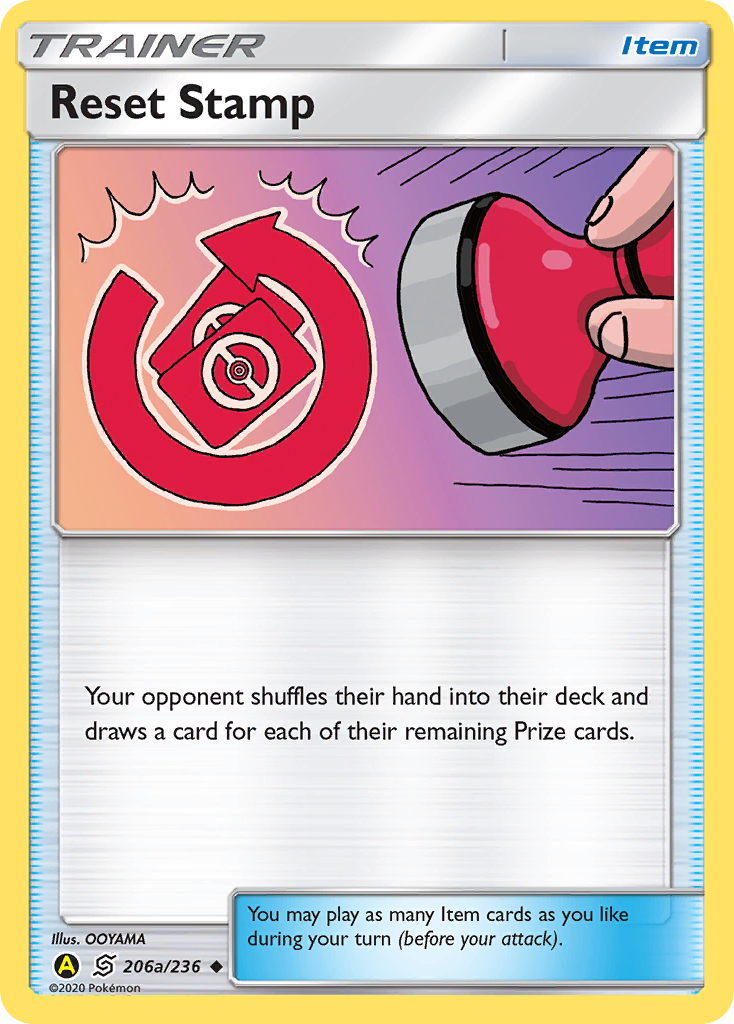 Reset Stamp 206a Uncommon card from Unified Minds