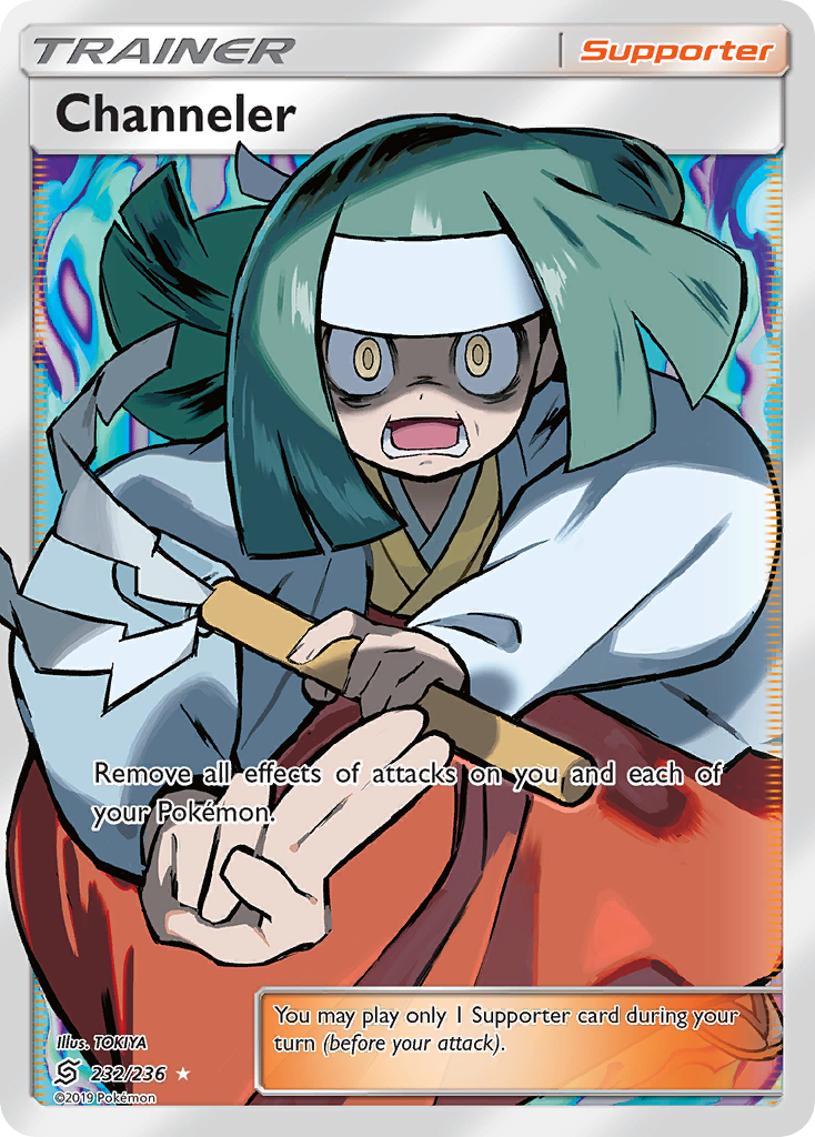 Channeler 232/236 Rare Ultra card from Unified Minds