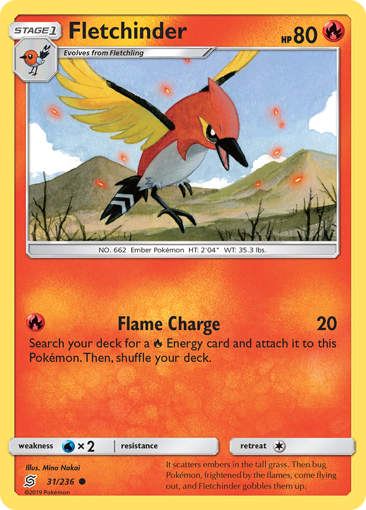 Fletchinder 31 Common card from Unified Minds