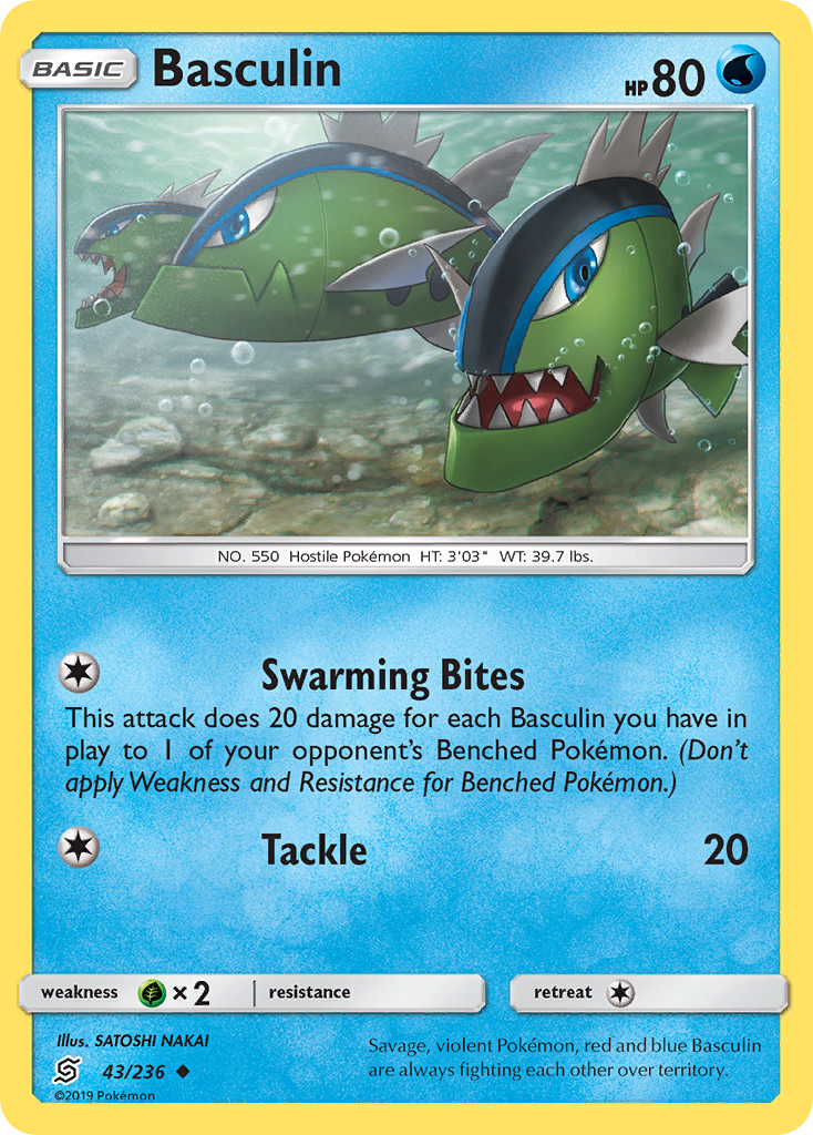 Basculin 43/236 Uncommon card from Unified Minds