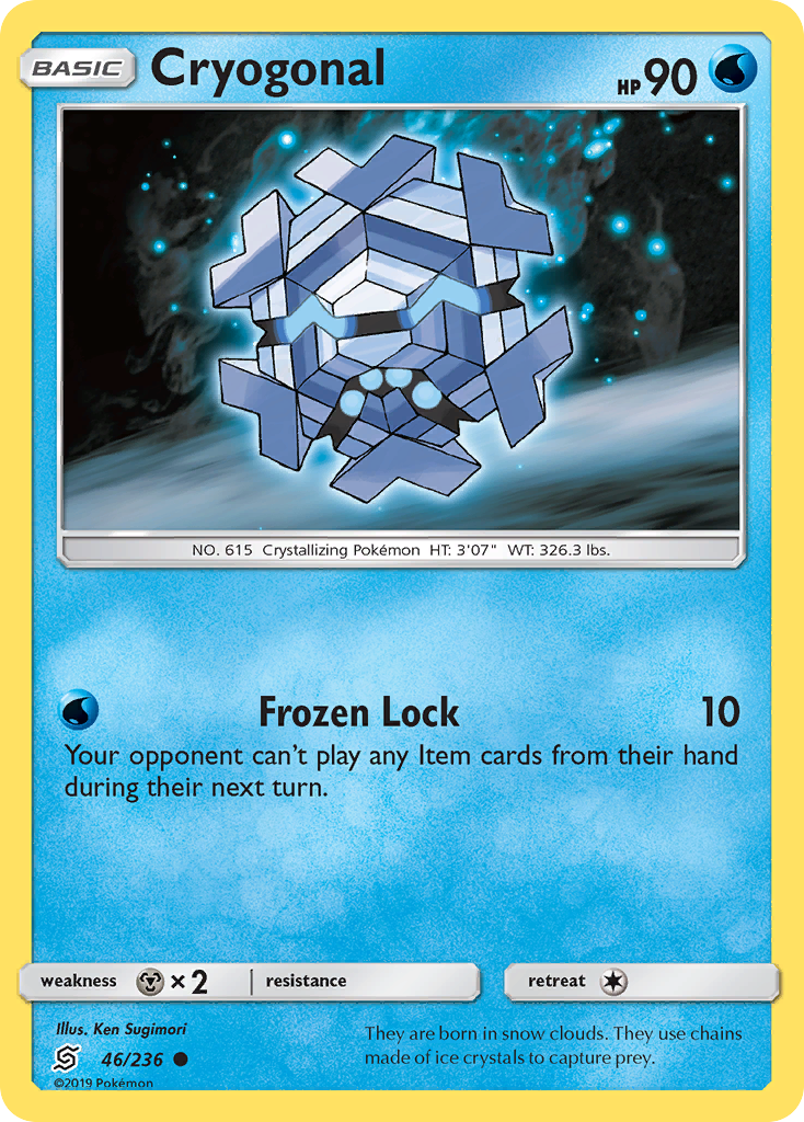 Cryogonal 46 Common card from Unified Minds