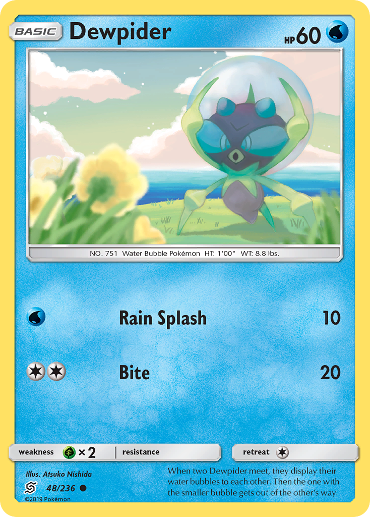 Dewpider 48 Common card from Unified Minds