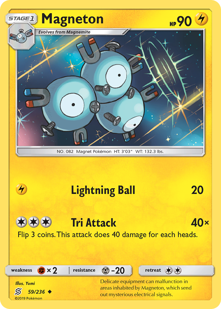 Magneton 59 Uncommon card from Unified Minds