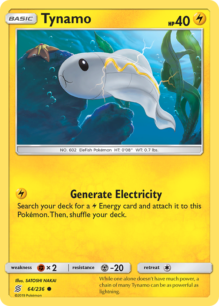 Tynamo 64/236 Common card from Unified Minds