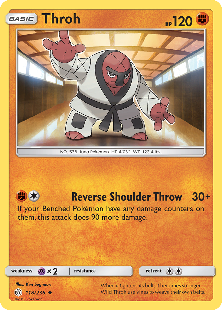 Throh 118/236 Uncommon card from Cosmic Eclipse