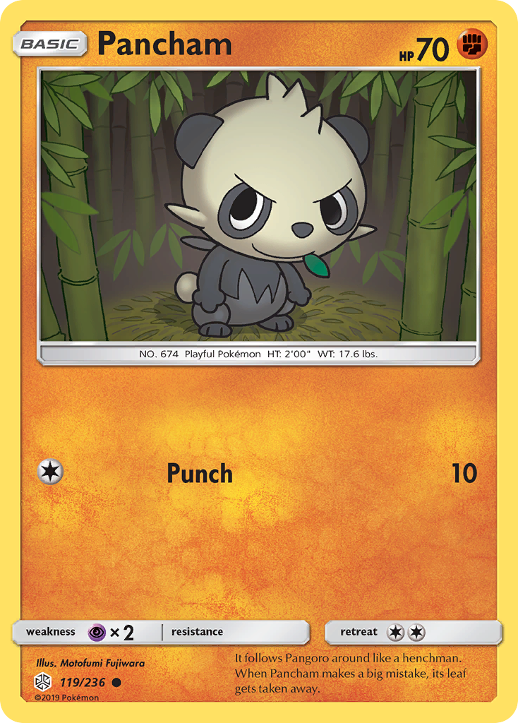 Pancham 119 Common card from Cosmic Eclipse