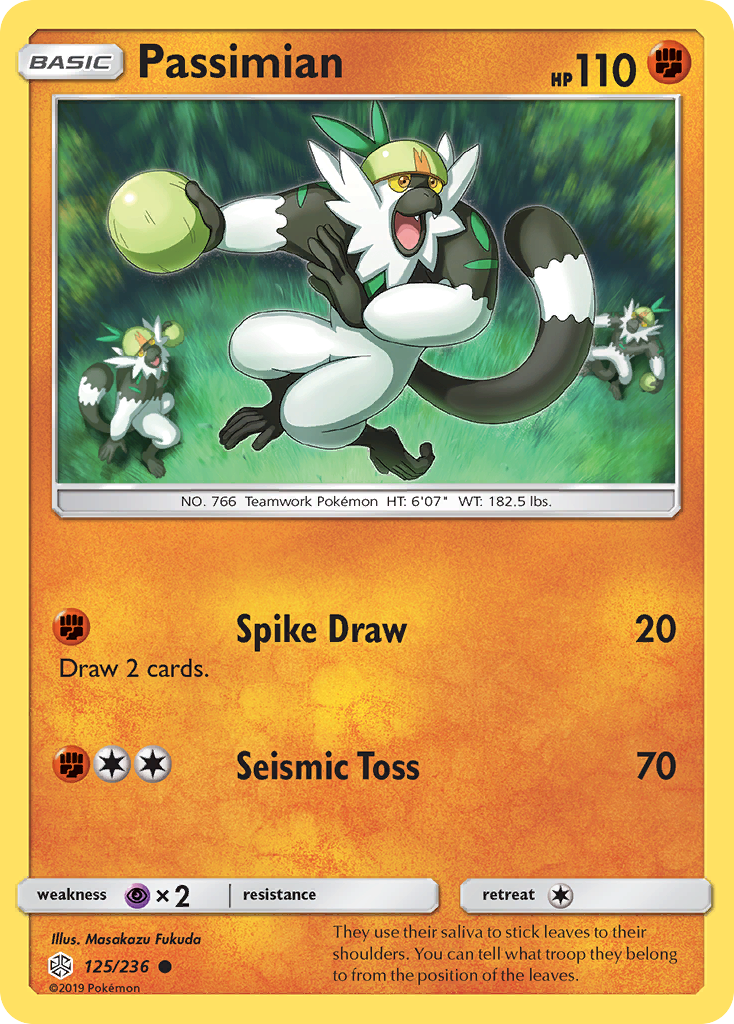 Passimian 125/236 Common card from Cosmic Eclipse