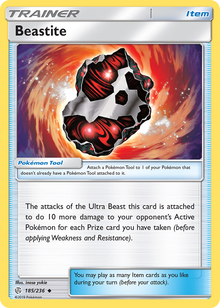 Beastite 185 Uncommon card from Cosmic Eclipse