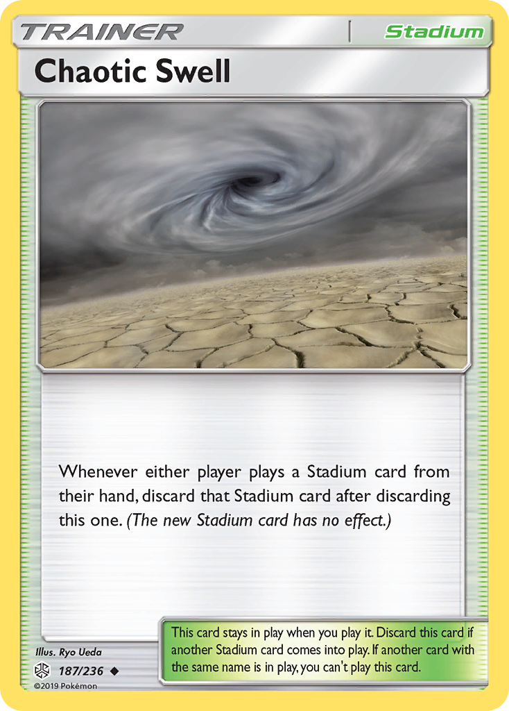 Chaotic Swell 187 Uncommon card from Cosmic Eclipse