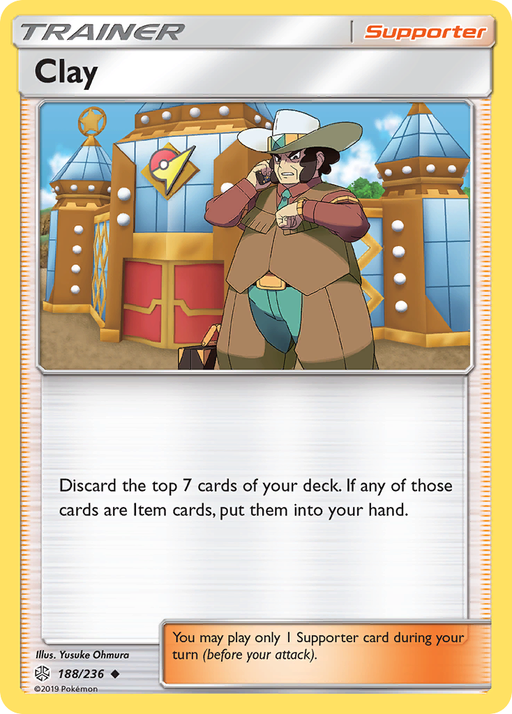 Clay 188 Uncommon card from Cosmic Eclipse