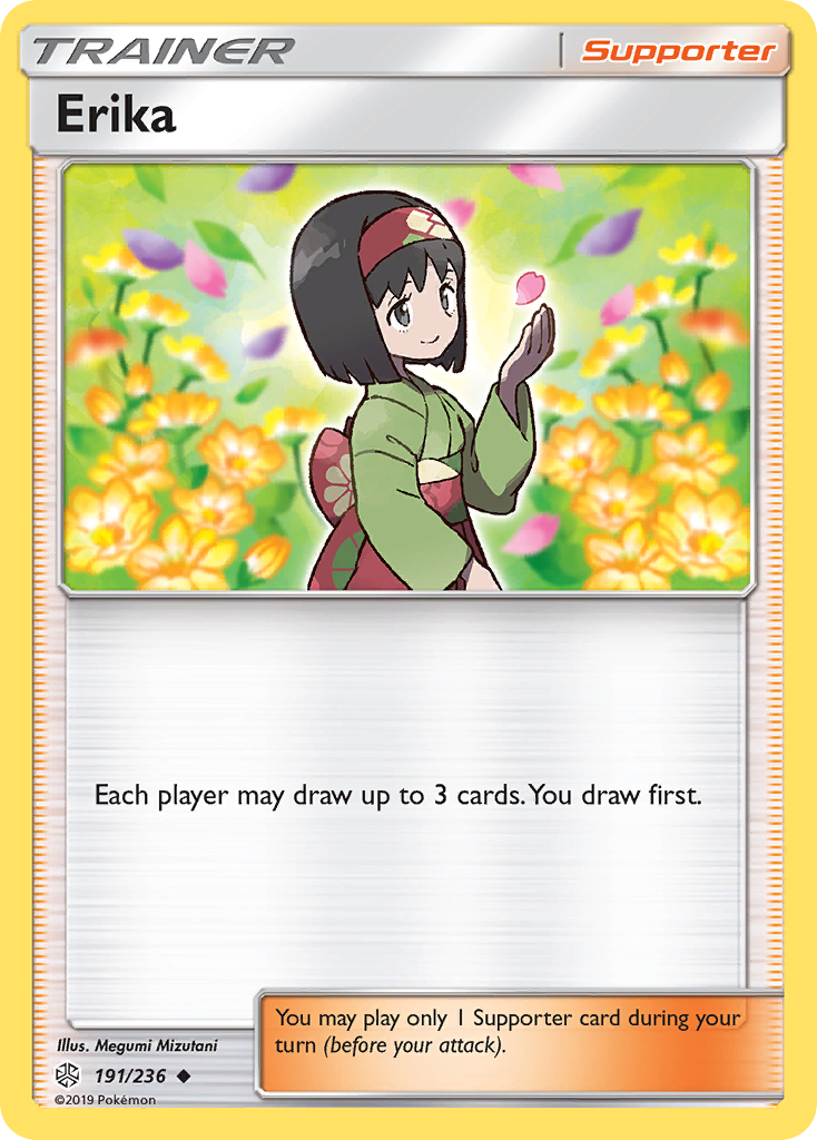 Erika 191 Uncommon card from Cosmic Eclipse