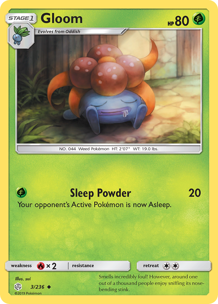 Gloom 3 Uncommon card from Cosmic Eclipse