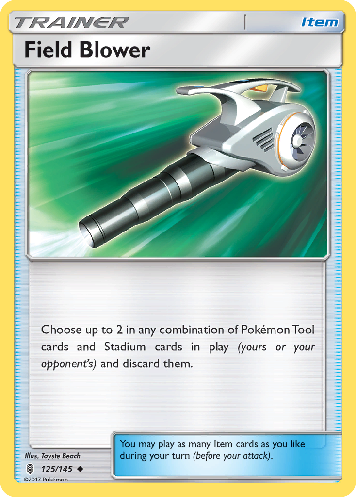 Field Blower 125 Uncommon card from Guardians Rising