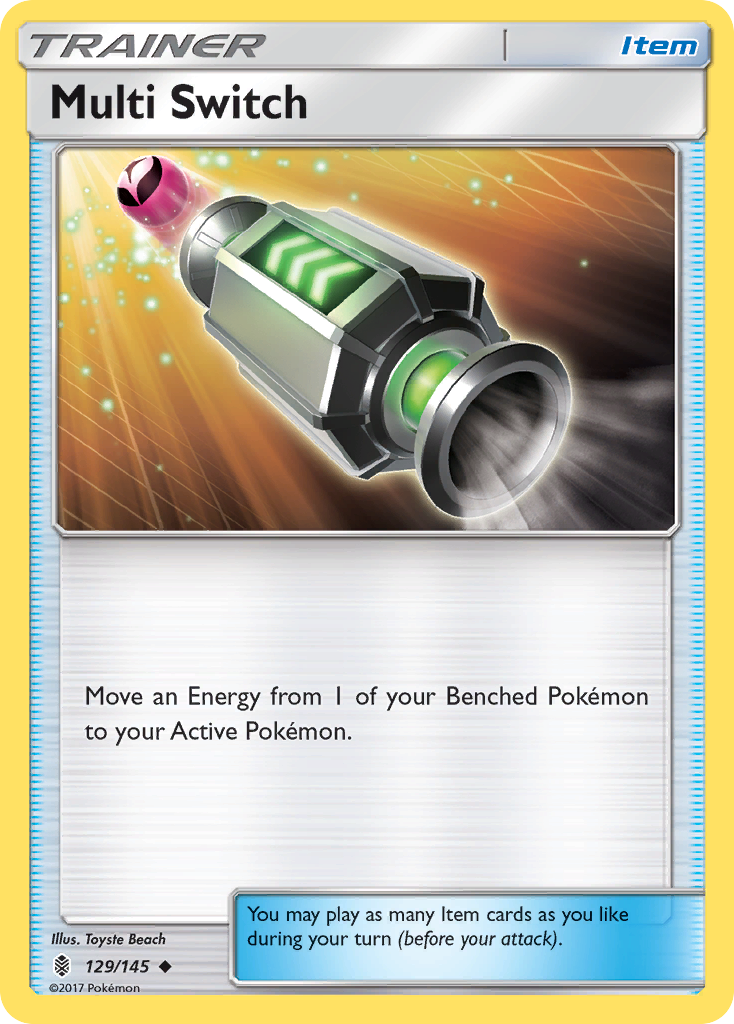 Multi Switch 129/145 Uncommon card from Guardians Rising