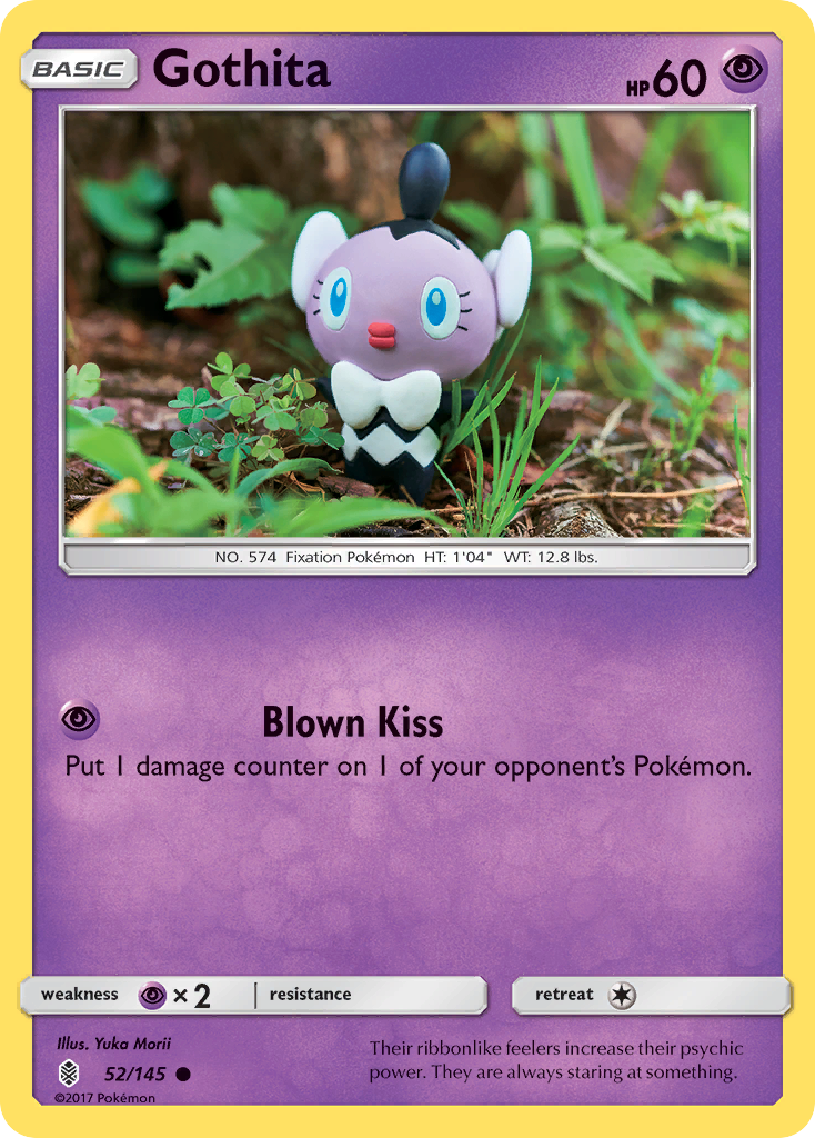 Gothita 52 Common card from Guardians Rising
