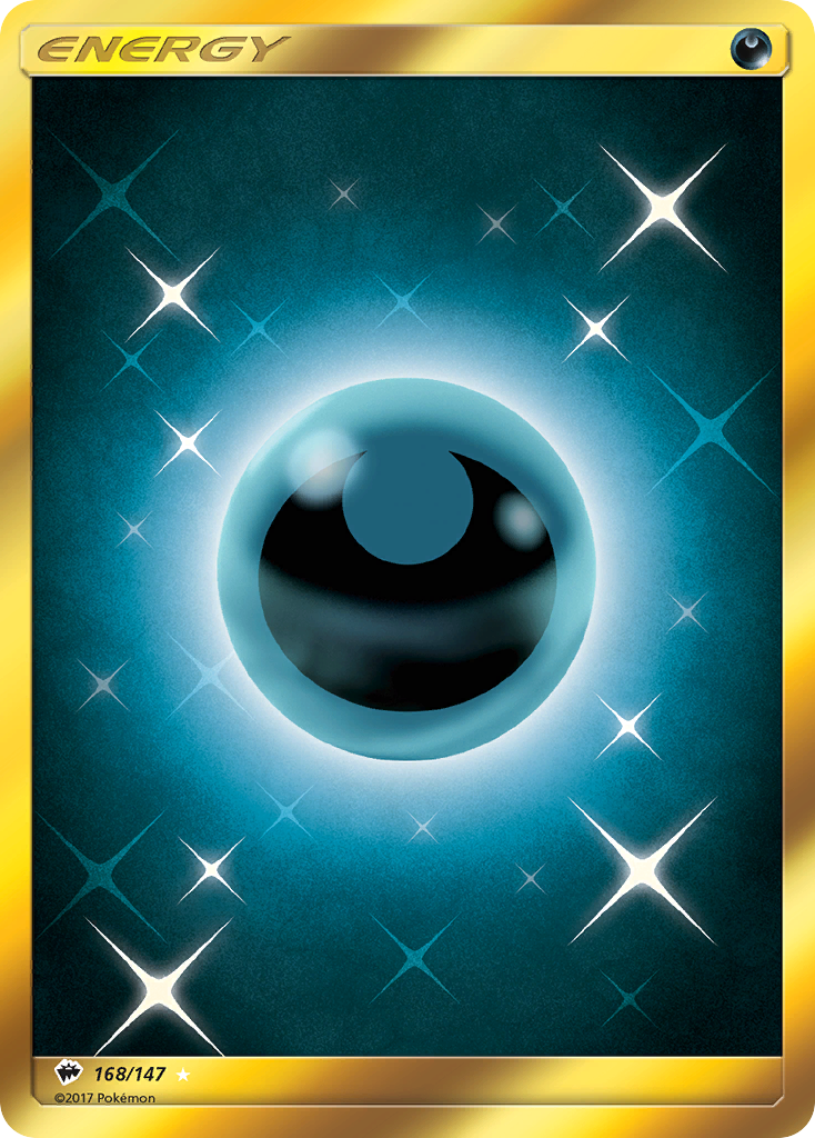 Darkness Energy 168/147 Rare Secret card from Burning Shadows