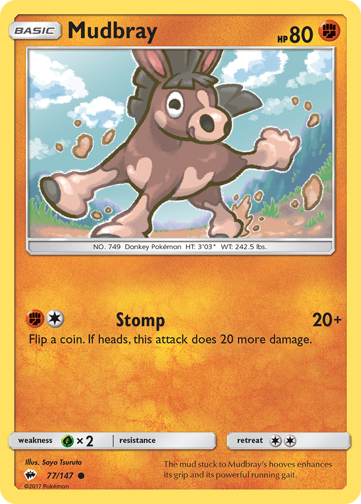 Mudbray 77 Common card from Burning Shadows