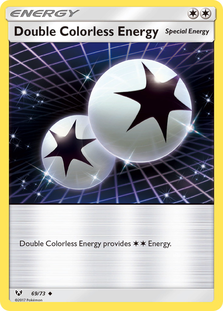 Double Colorless Energy 69/73 Uncommon card from Shining Legends