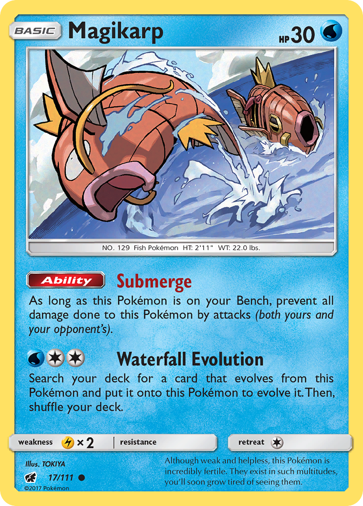 Magikarp 17 Common card from Crimson Invasion
