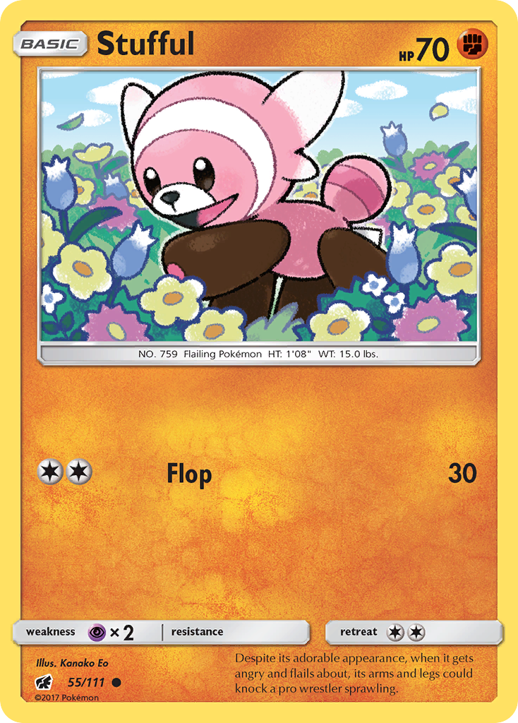 Stufful 55/111 Common card from Crimson Invasion