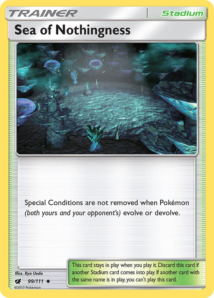 Sea of Nothingness 99/111 Uncommon card from Crimson Invasion