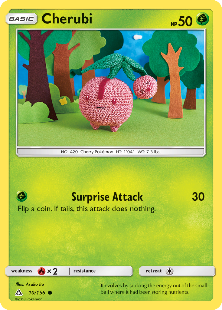 Cherubi 10 Common card from Ultra Prism