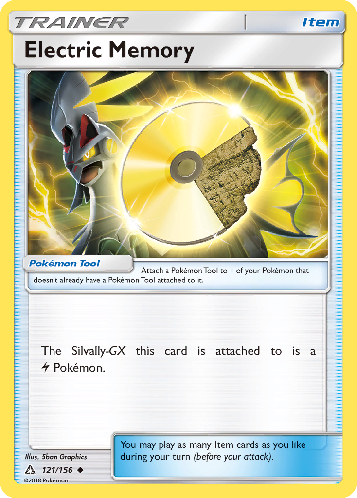 Electric Memory 121 Uncommon card from Ultra Prism