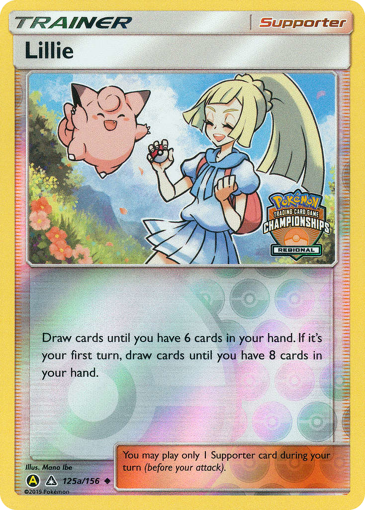 Lillie 125a Uncommon card from Ultra Prism