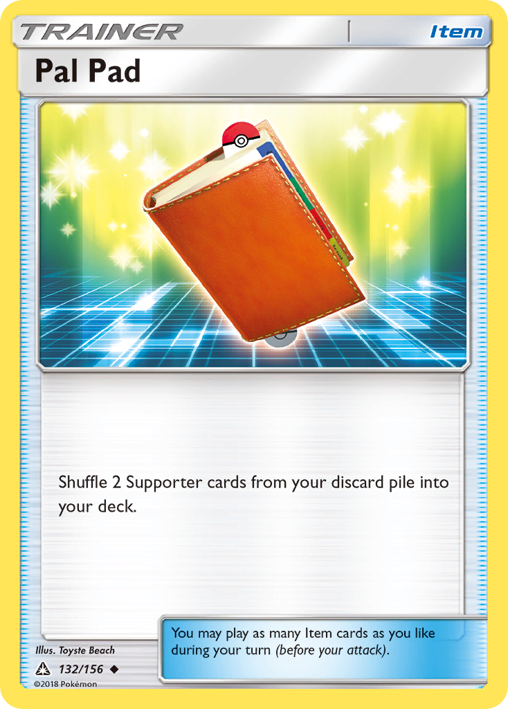 Pal Pad 132 Uncommon card from Ultra Prism