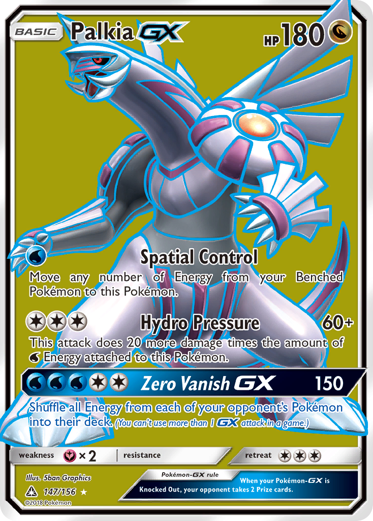 Palkia-GX 147/156 Rare Ultra card from Ultra Prism