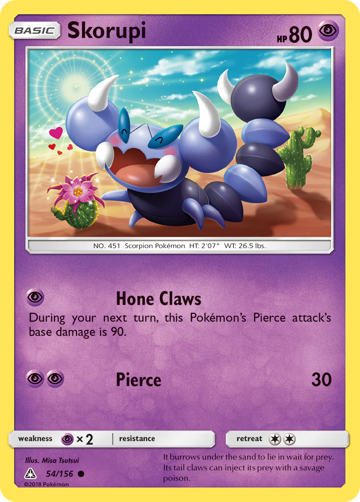 Skorupi 54 Common card from Ultra Prism