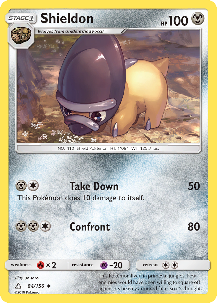Shieldon 84/156 Uncommon card from Ultra Prism