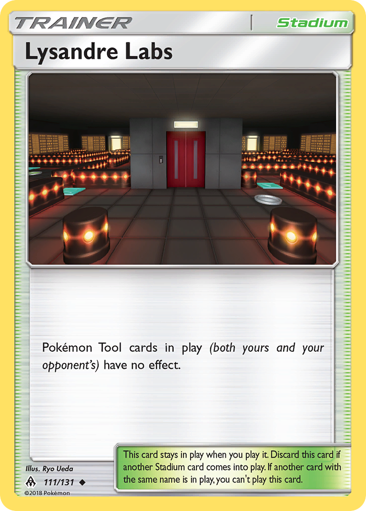 Lysandre Labs 111 Uncommon card from Forbidden Light