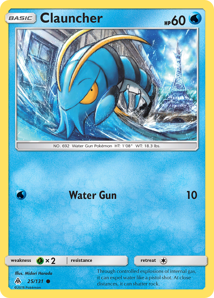 Clauncher 25 Common card from Forbidden Light