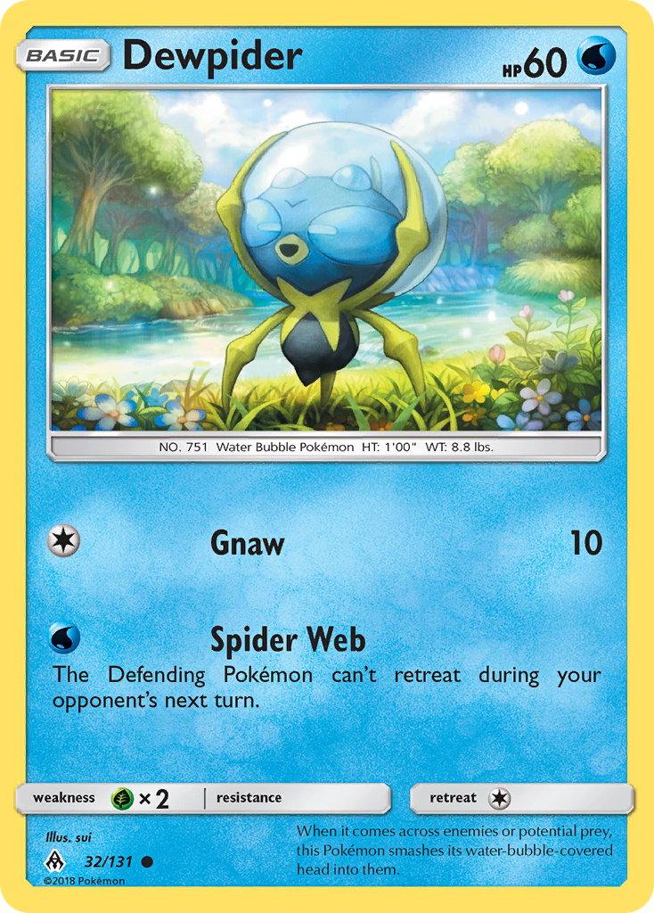 Dewpider 32 Common card from Forbidden Light