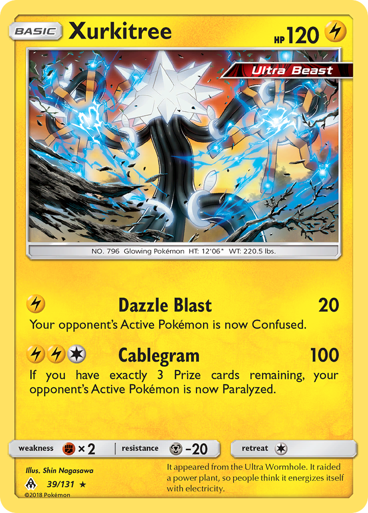 Xurkitree 39 Rare card from Forbidden Light