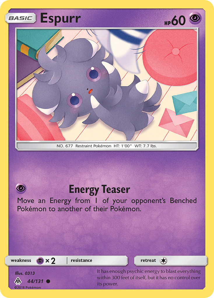 Espurr 44 Common card from Forbidden Light